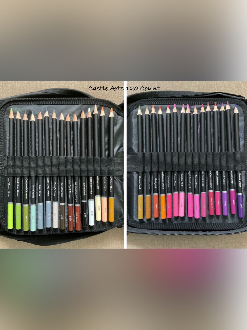 Castle Arts Colored Pencil Sets - Bundle of 3- EUC - Picture 7 of 13